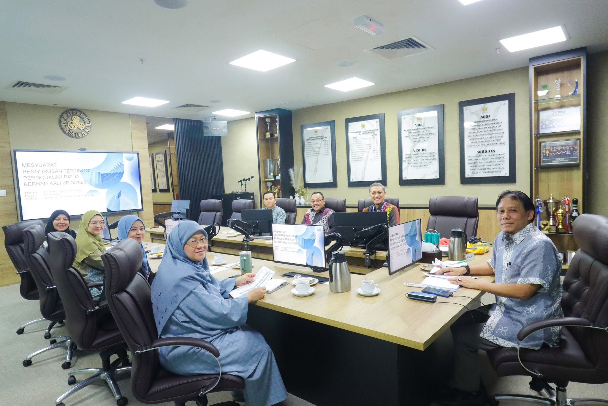 MESYUARAT PENGURUSAN TERTINGGI PERMODALAN RISDA BERHAD KALI KE-3/